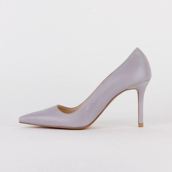 *HEMERY - lavender leather, 8cm size UK 2