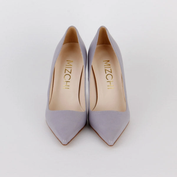 *HEMERY - lavender leather, 8cm size UK 2