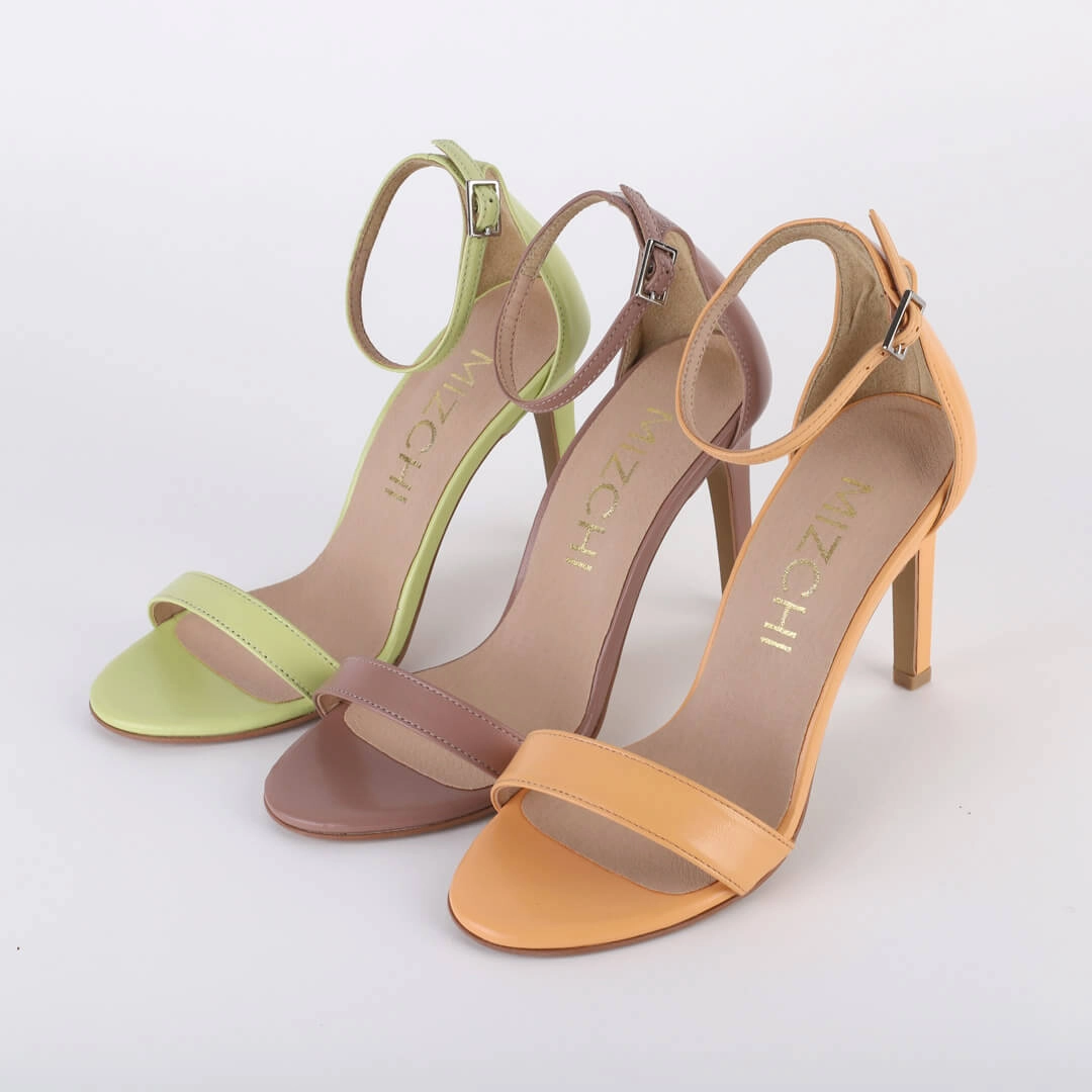 *RITZY LA VITA - orange, 9cm size UK 2