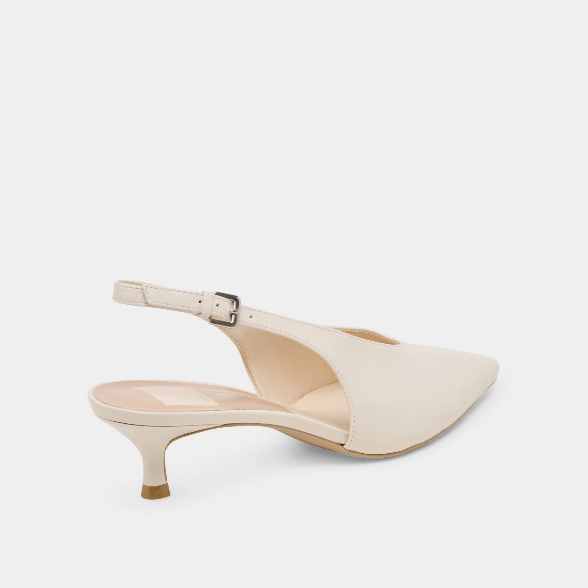 ALENNA HEELS BONE CRINKLE PATENT