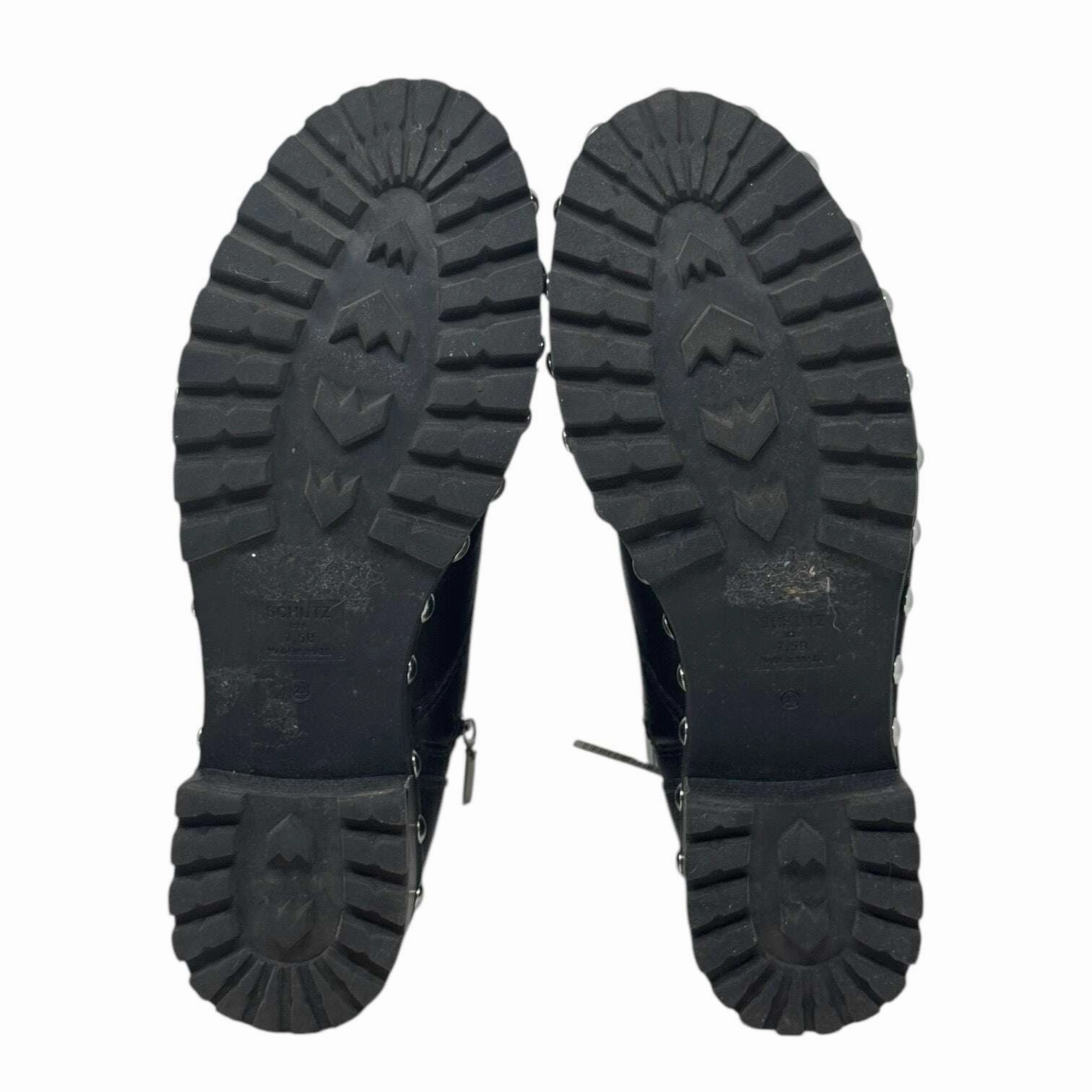 Andrea Bootie By Schutz In Black, Size: 7.5