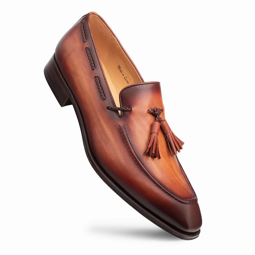 Apron Toe Tasseled Loafer
