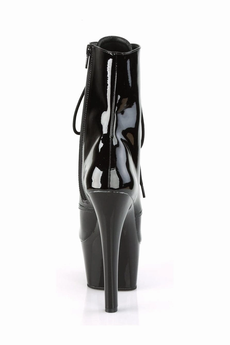 ASPIRE-1020 Black Patent Ankle Boot