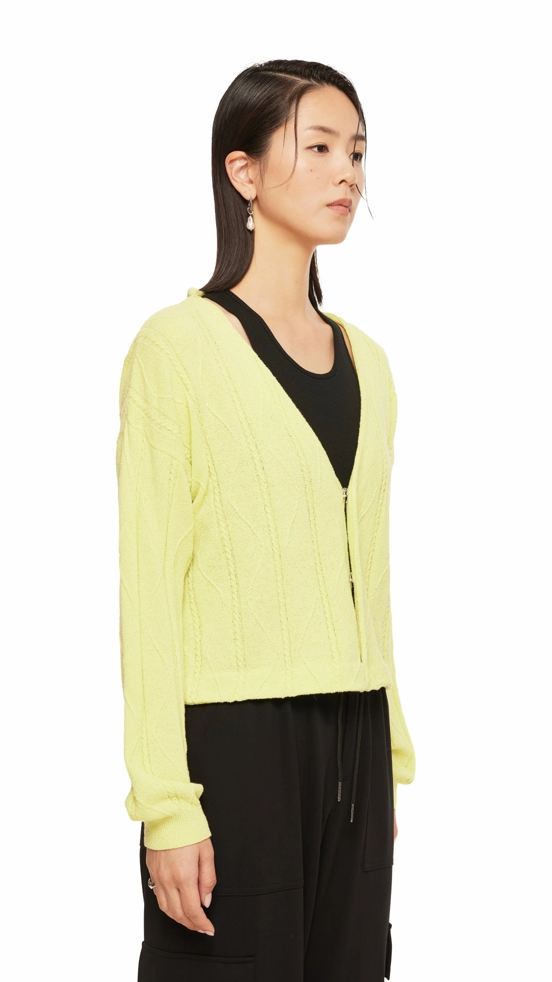 Back Cut-Out Cardigan