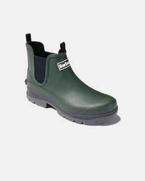 BARBOUR NIMBUS CHELSEA BOOTS - OLIVE