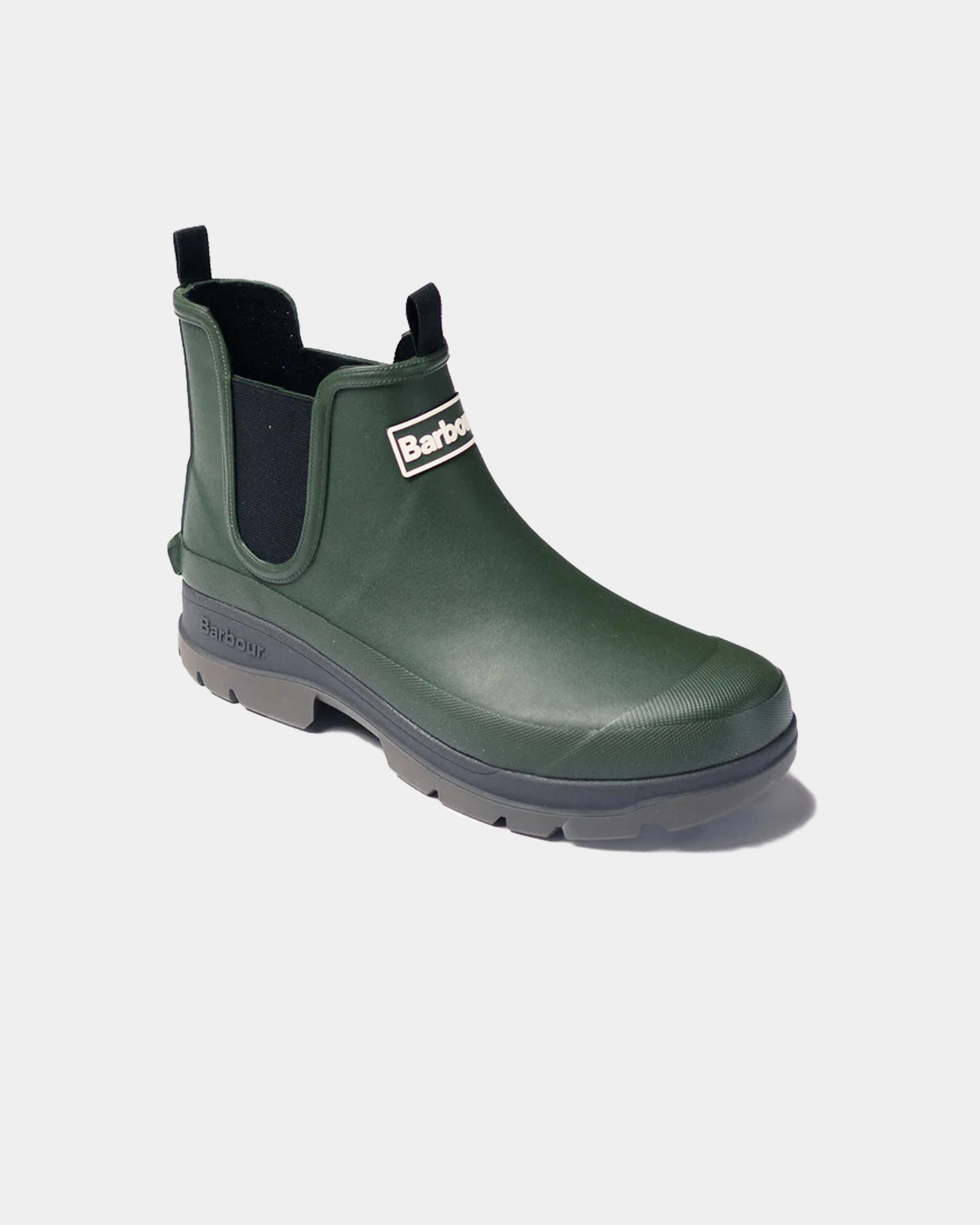 BARBOUR NIMBUS CHELSEA BOOTS - OLIVE