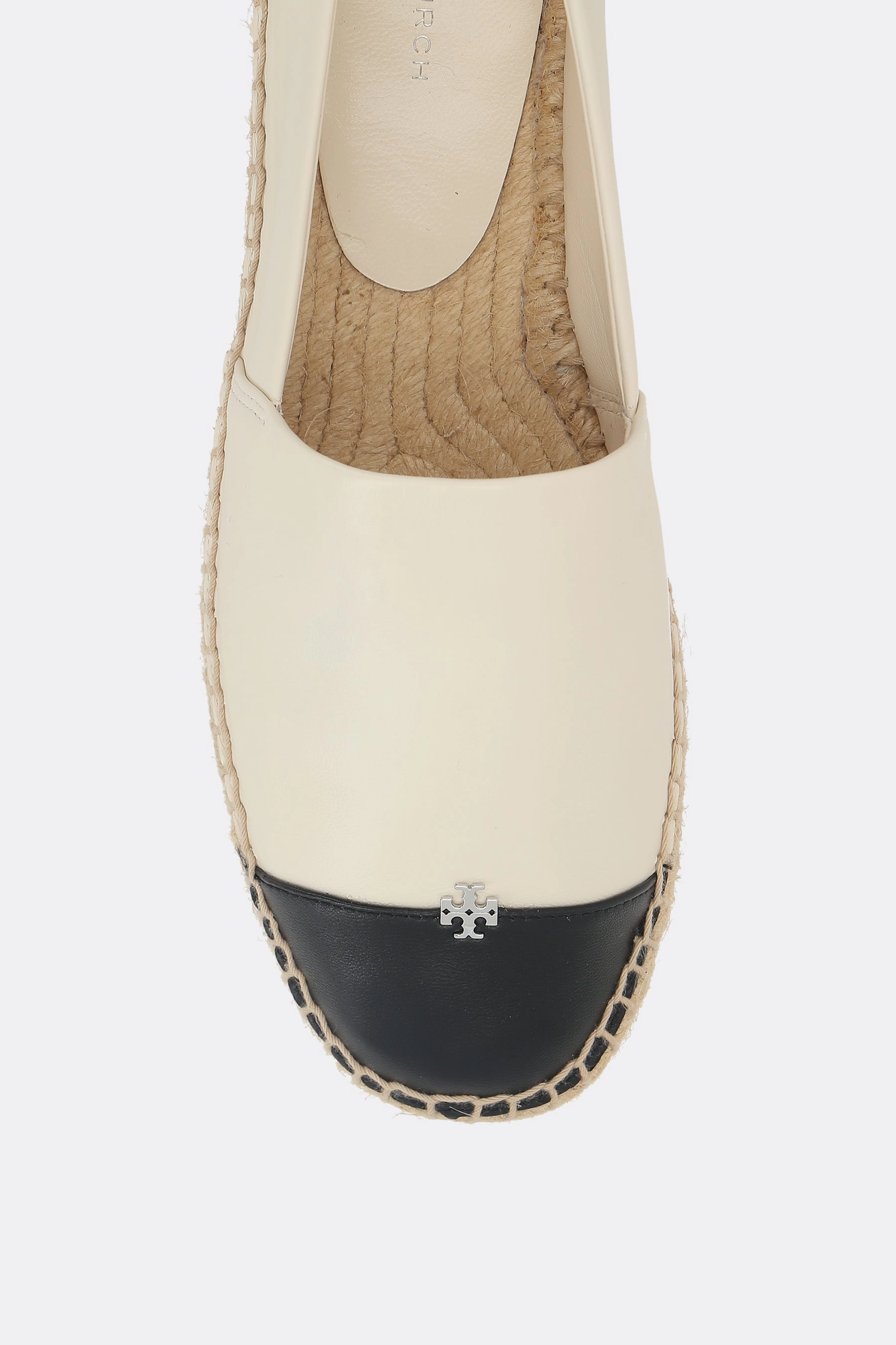 bicolor nappa espadrilles