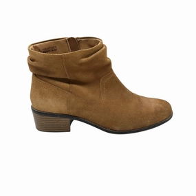 Boots Ankle Flats By Vionic In Tan, Size:9