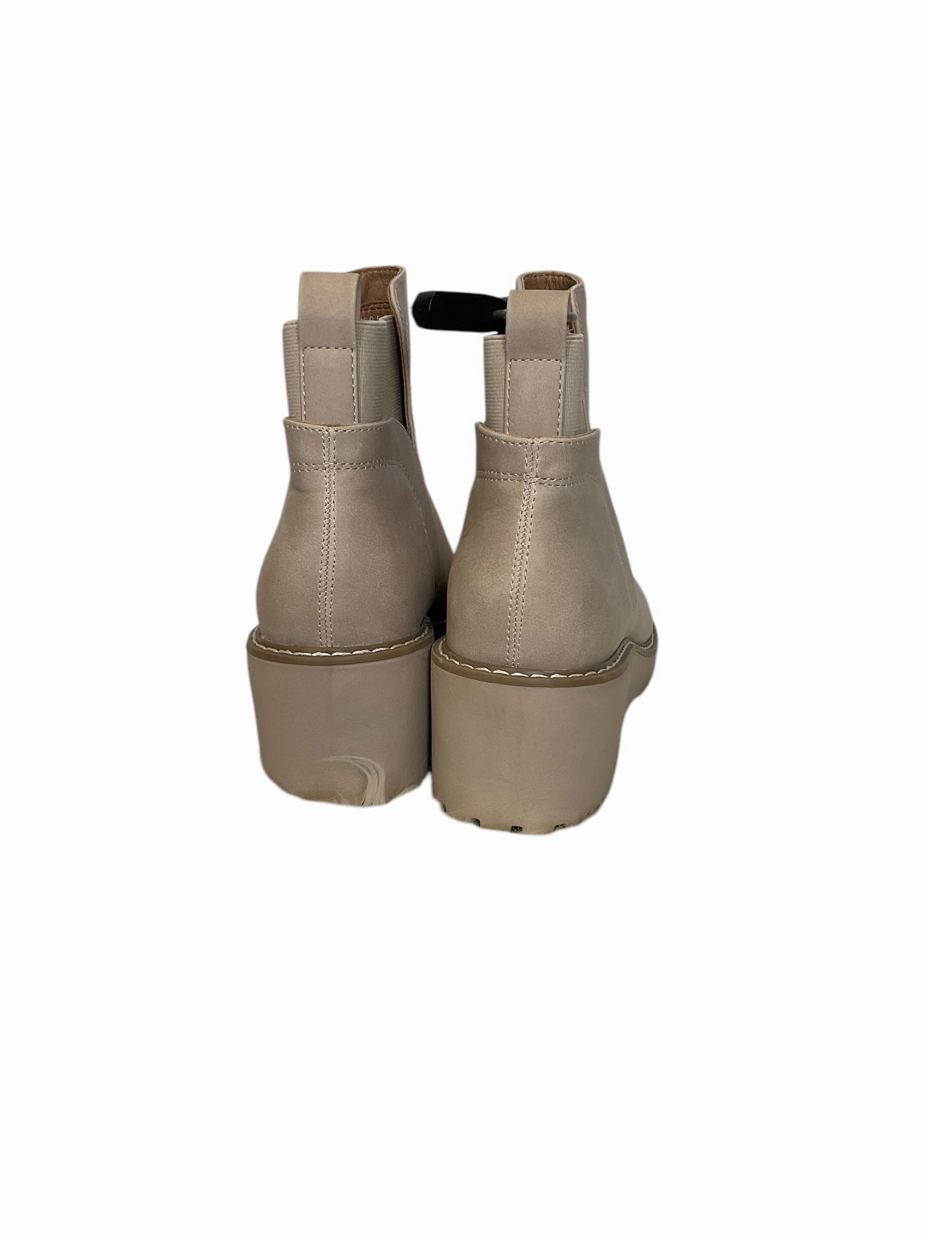 Boots Ankle Heels By Dolce Vita In Tan, Size: 9.5