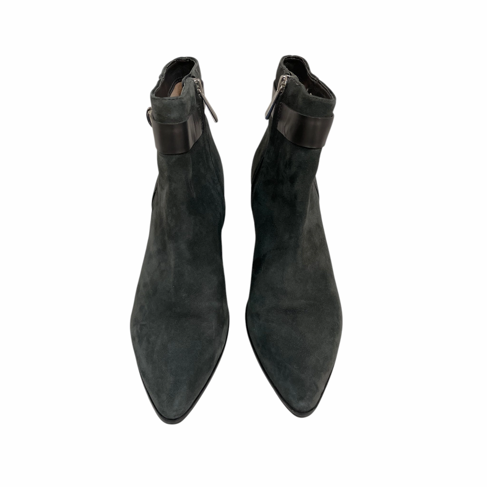 Boots Ankle Heels By Michael By Michael Kors In Grey, Size:7.5