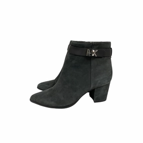 Boots Ankle Heels By Michael By Michael Kors In Grey, Size:7.5