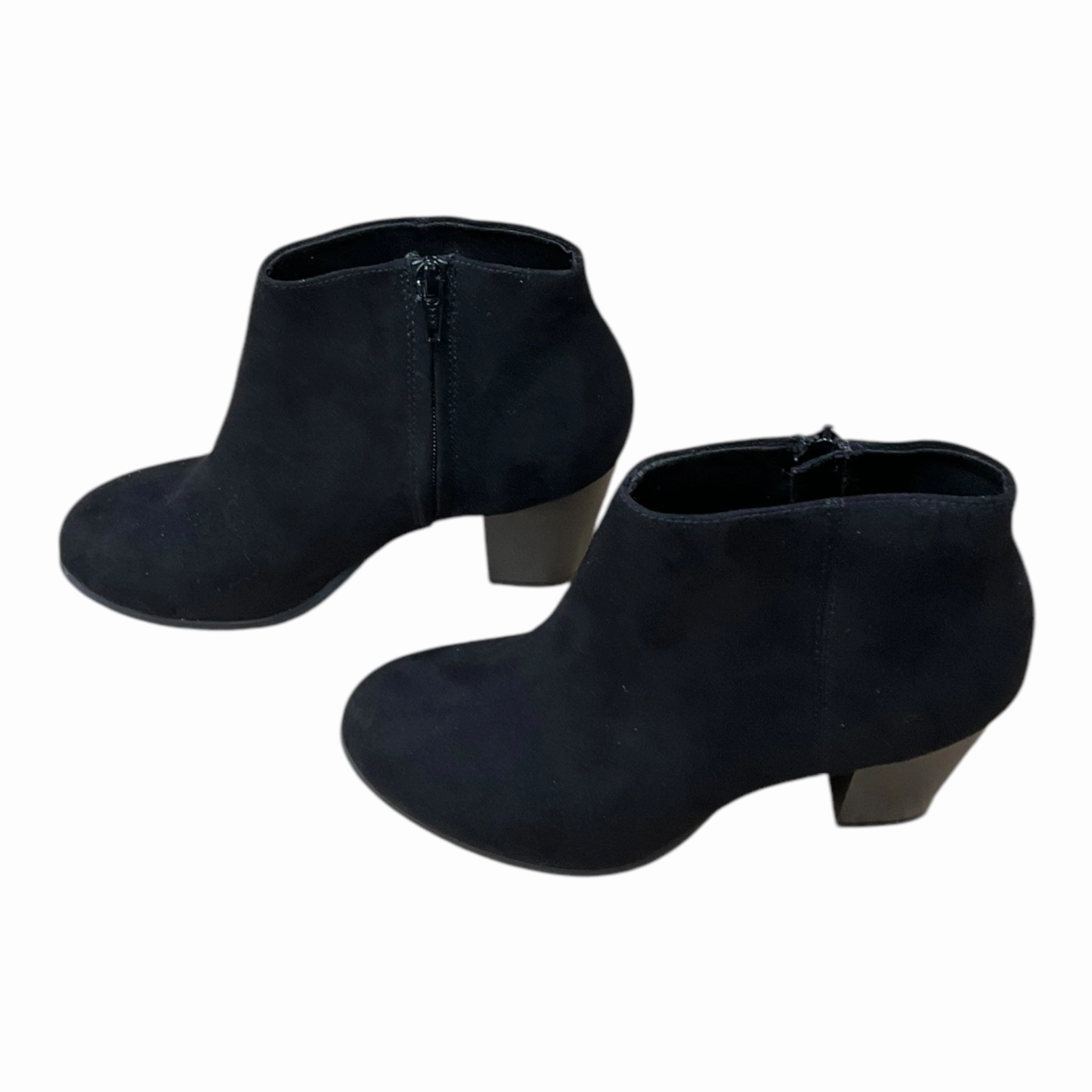 Boots Ankle Heels By Old Navy In Black, Size: 7