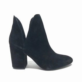 Boots Ankle Heels By Steve Madden In Black, Size: 8.5