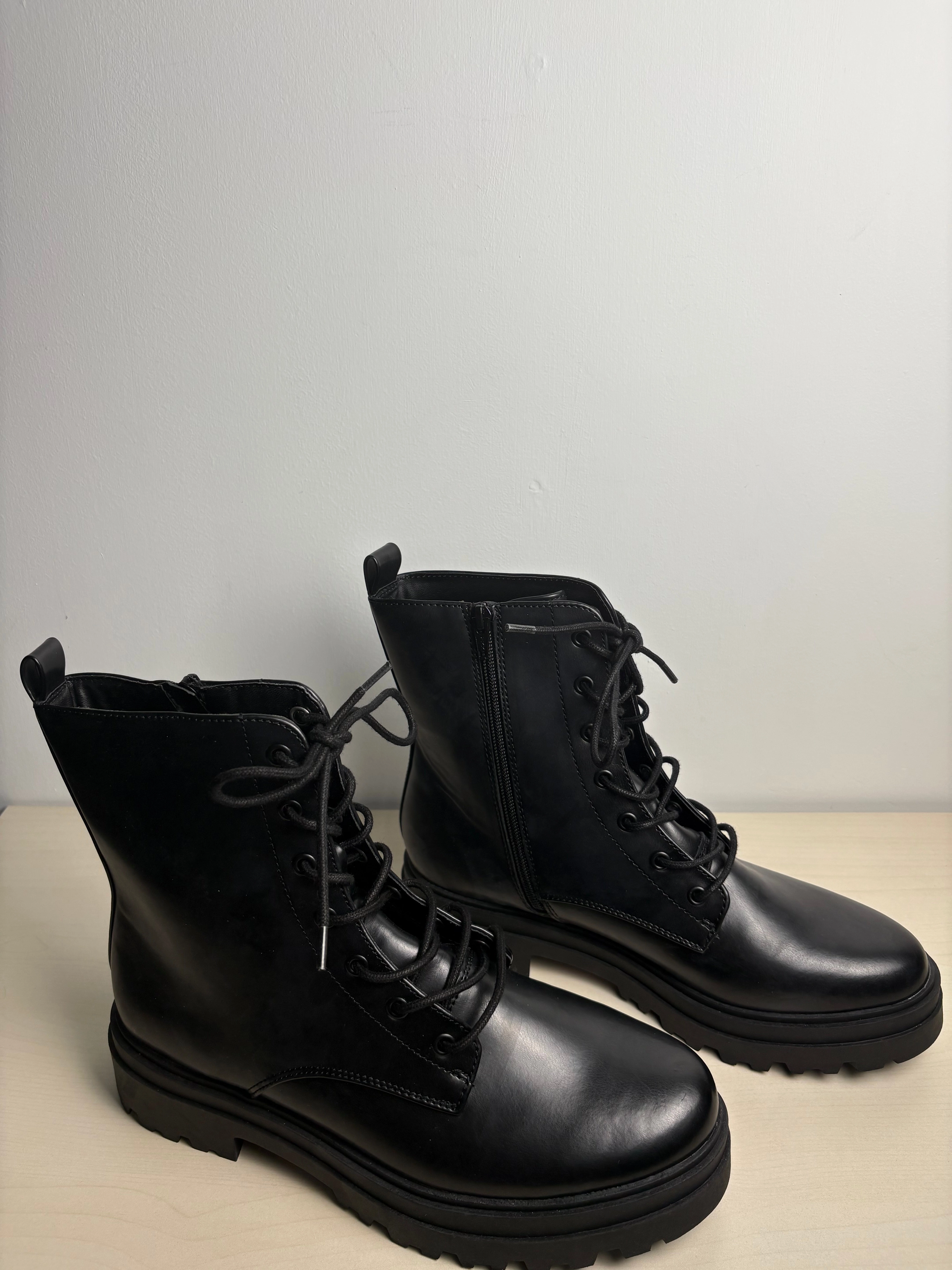 Boots Combat By A New Day In Black, Size: 11