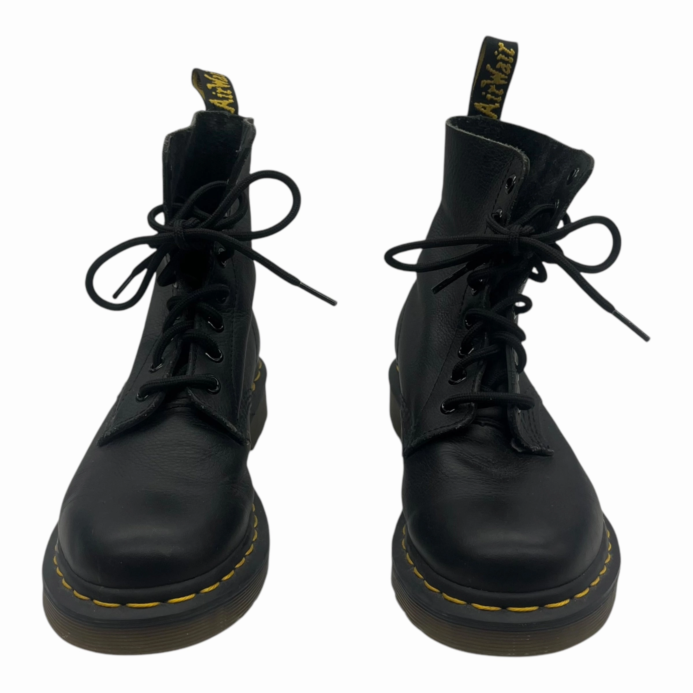 Boots Combat By Dr Martens In Black, Size:6