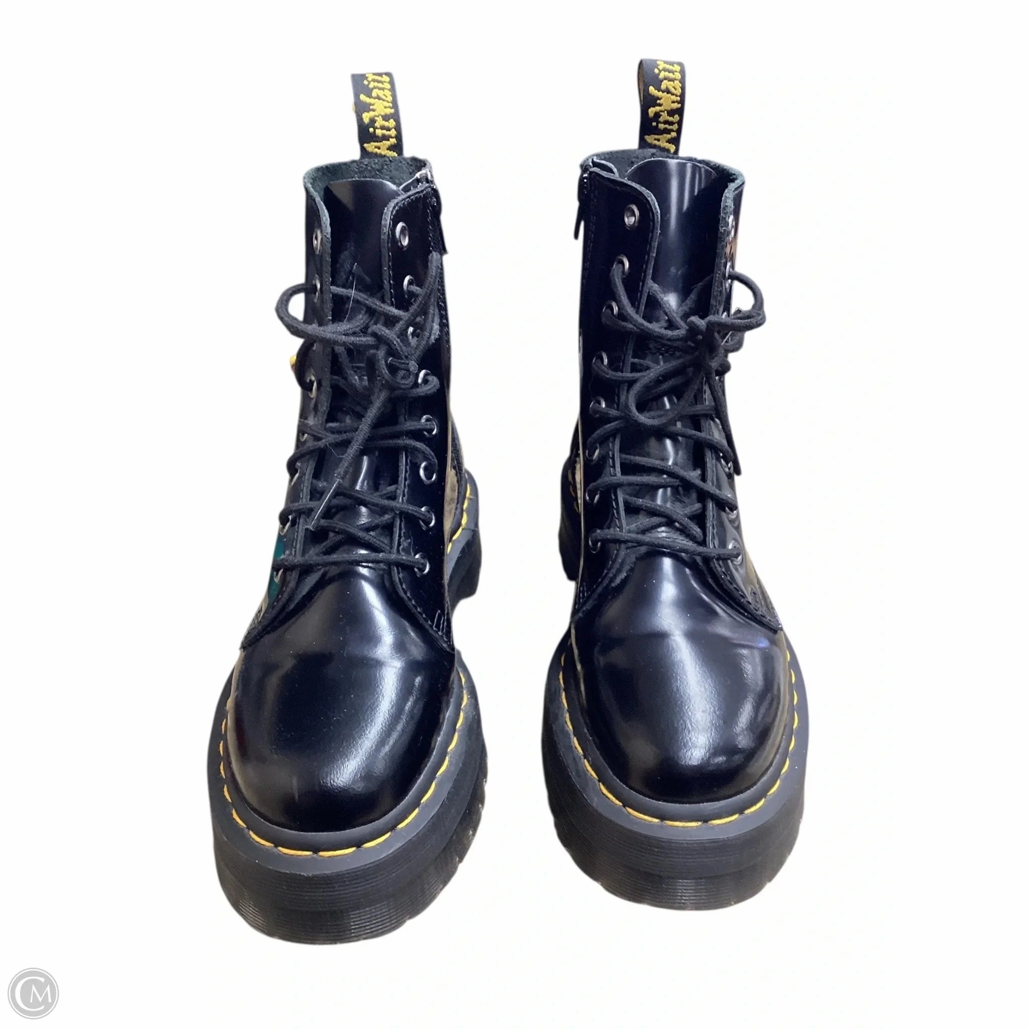 Boots Combat By Dr Martens In Black, Size: 6