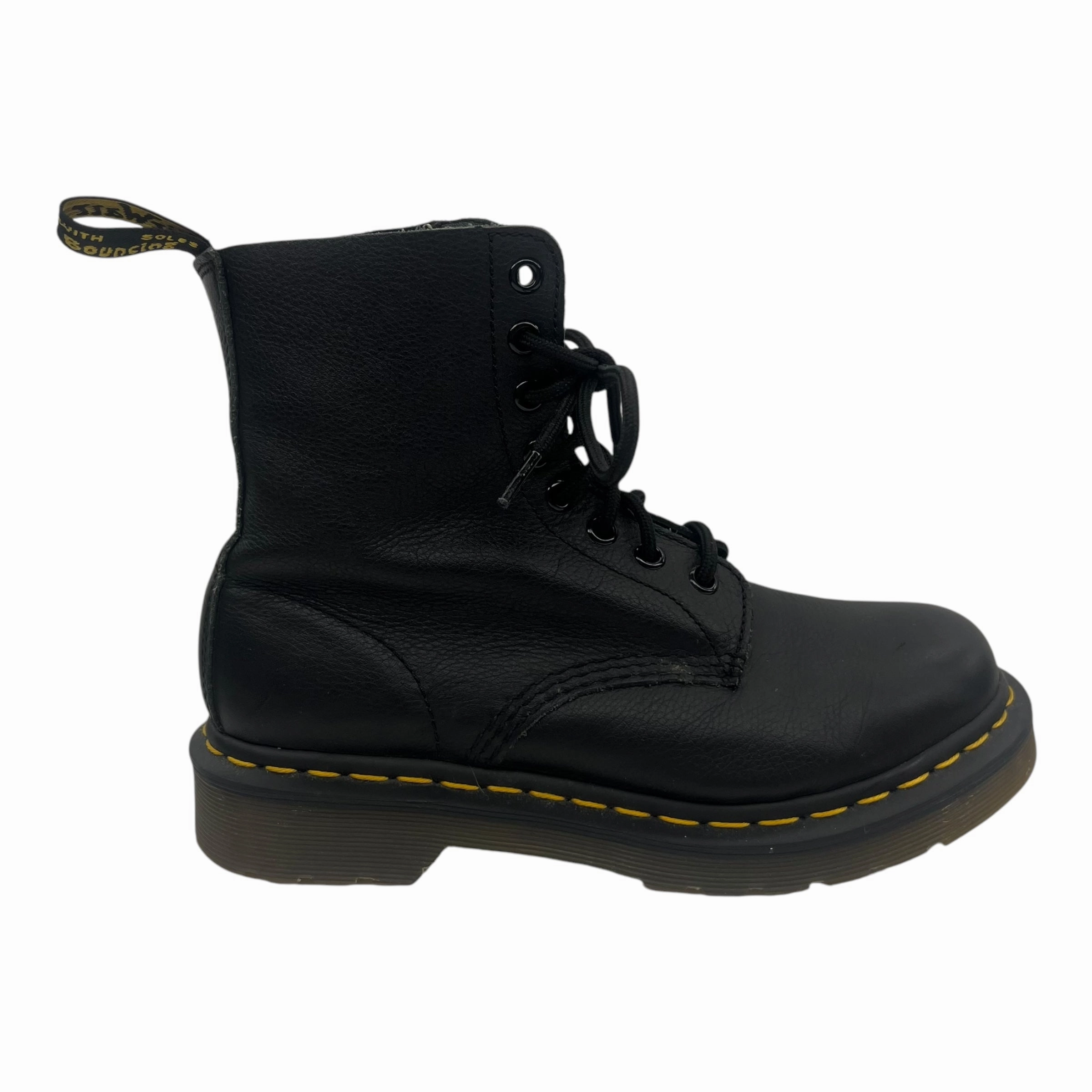 Boots Combat By Dr Martens In Black, Size:6