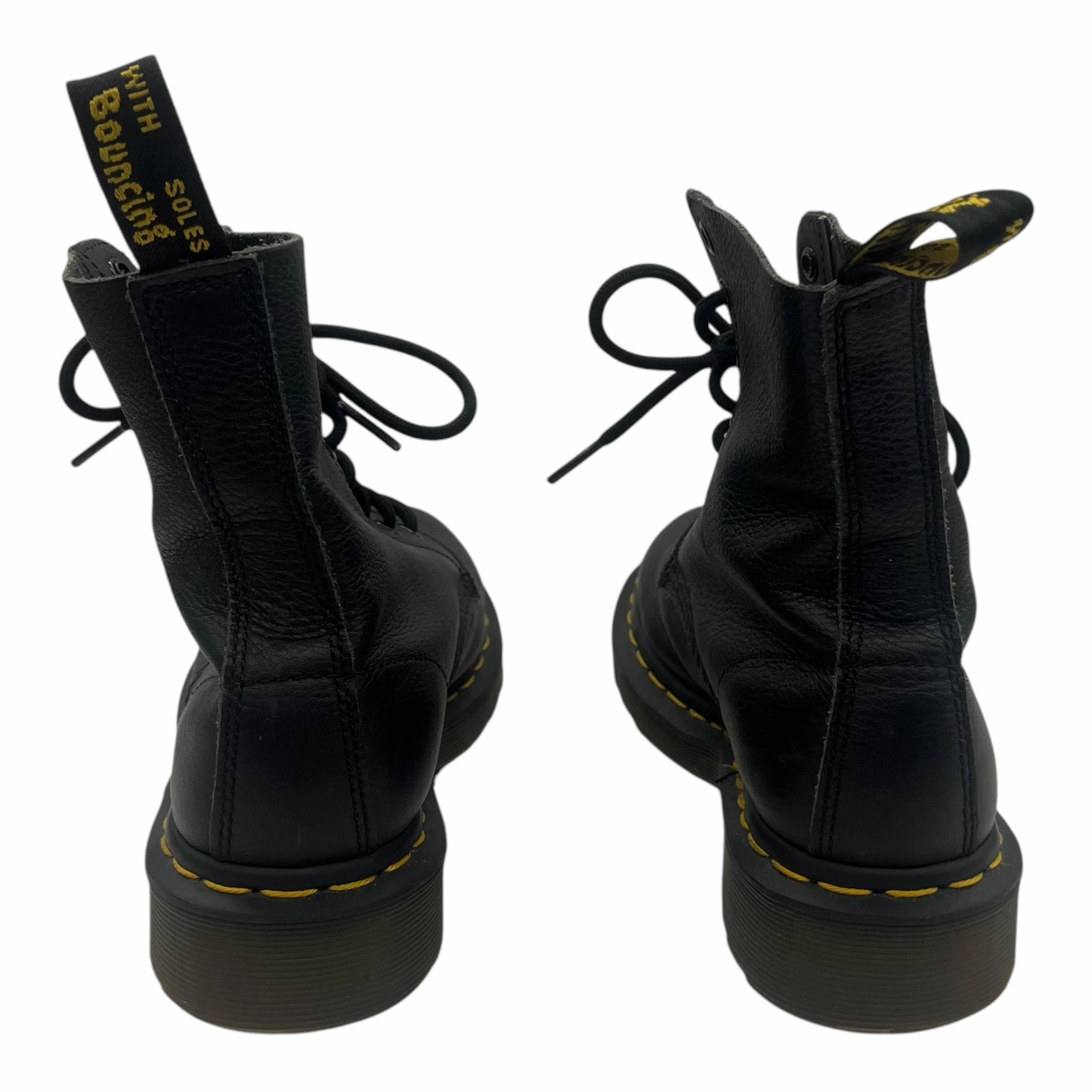 Boots Combat By Dr Martens In Black, Size:6