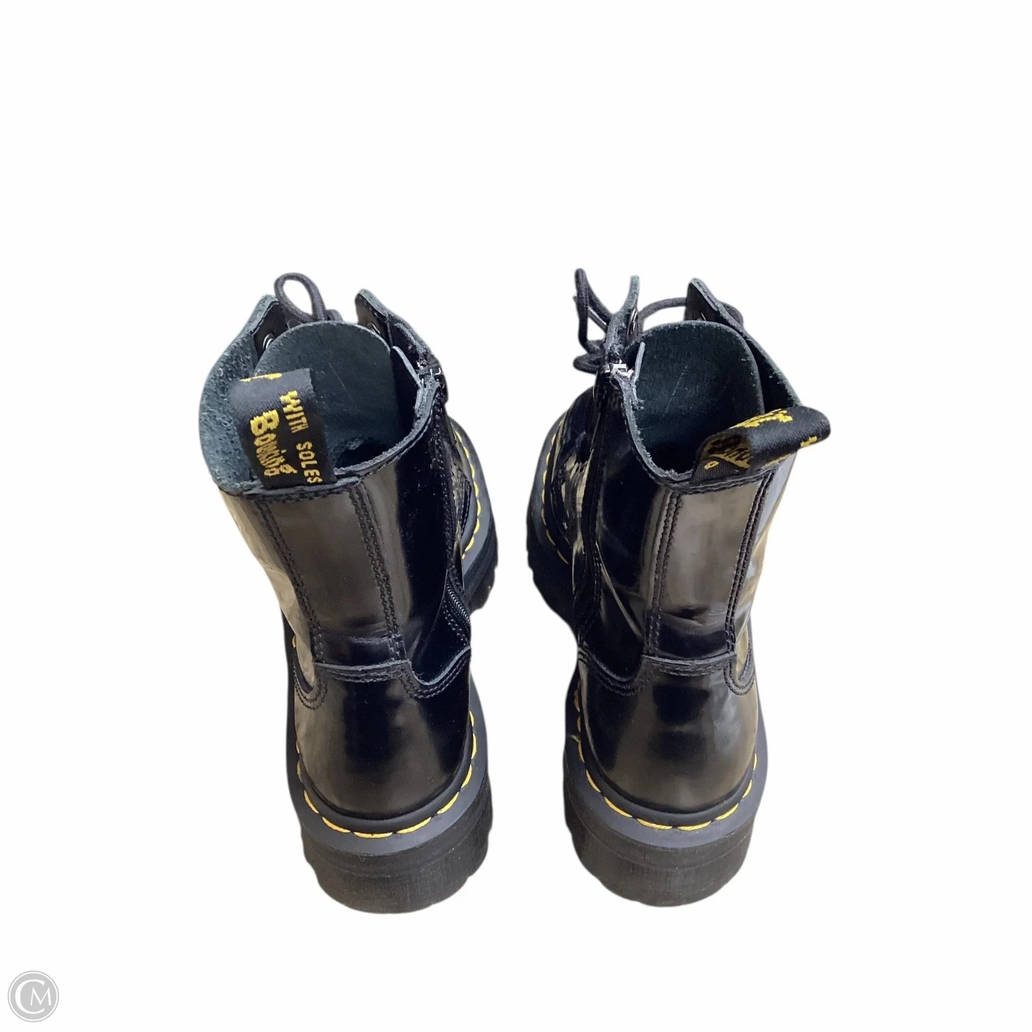 Boots Combat By Dr Martens In Black, Size: 6