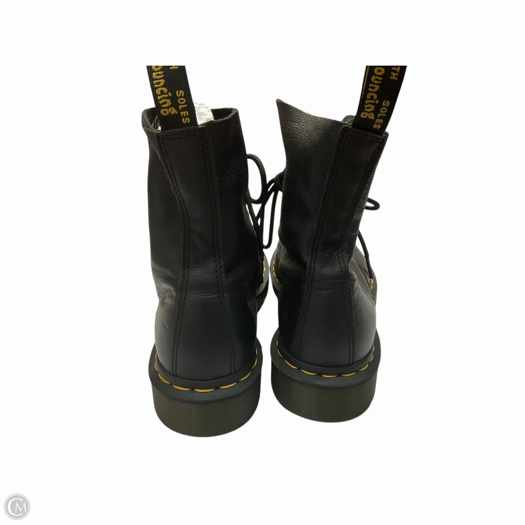Boots Combat By Dr Martens In Black, Size: 8