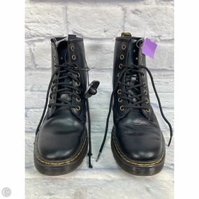 Boots Combat By Dr Martens In Black, Size: 8