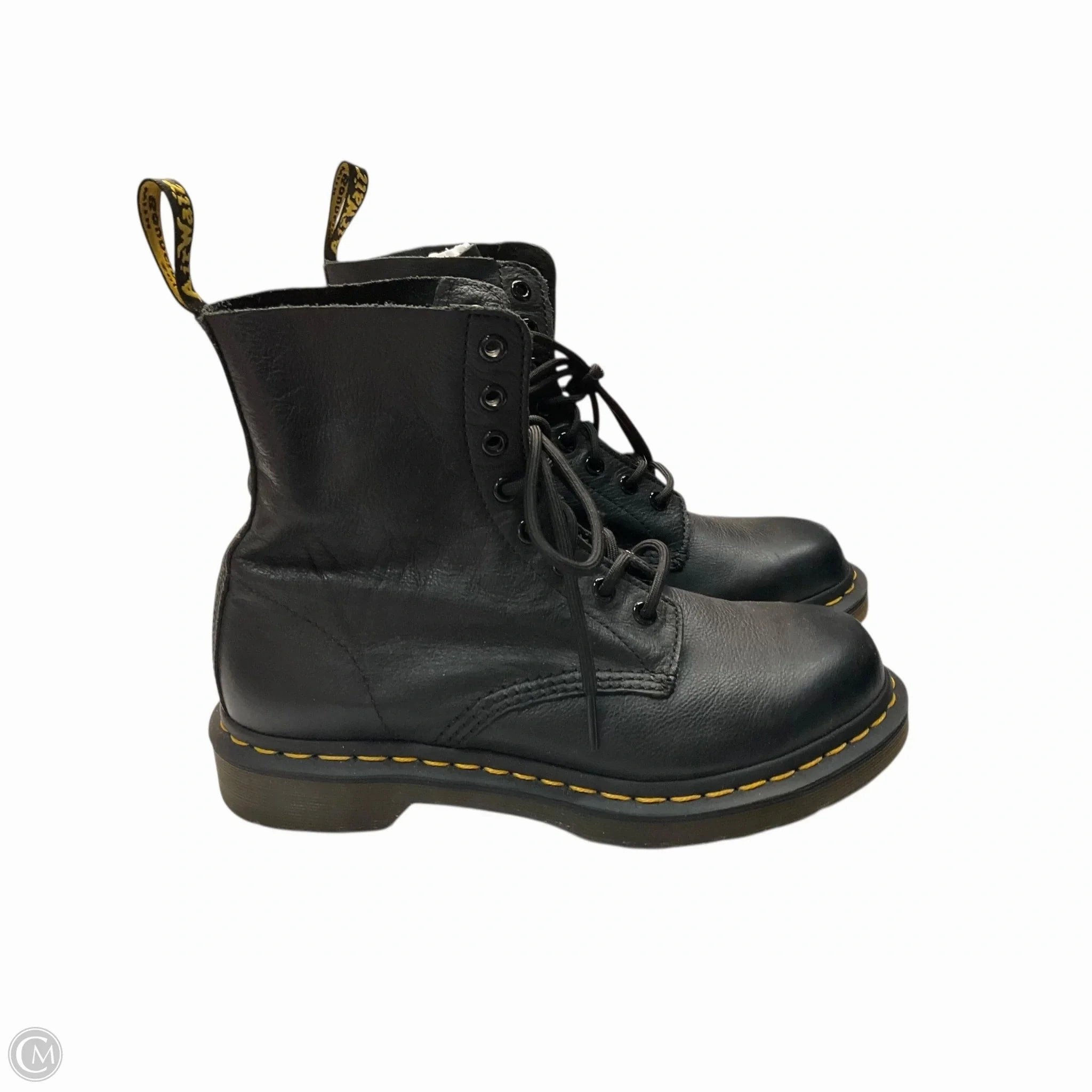Boots Combat By Dr Martens In Black, Size: 8