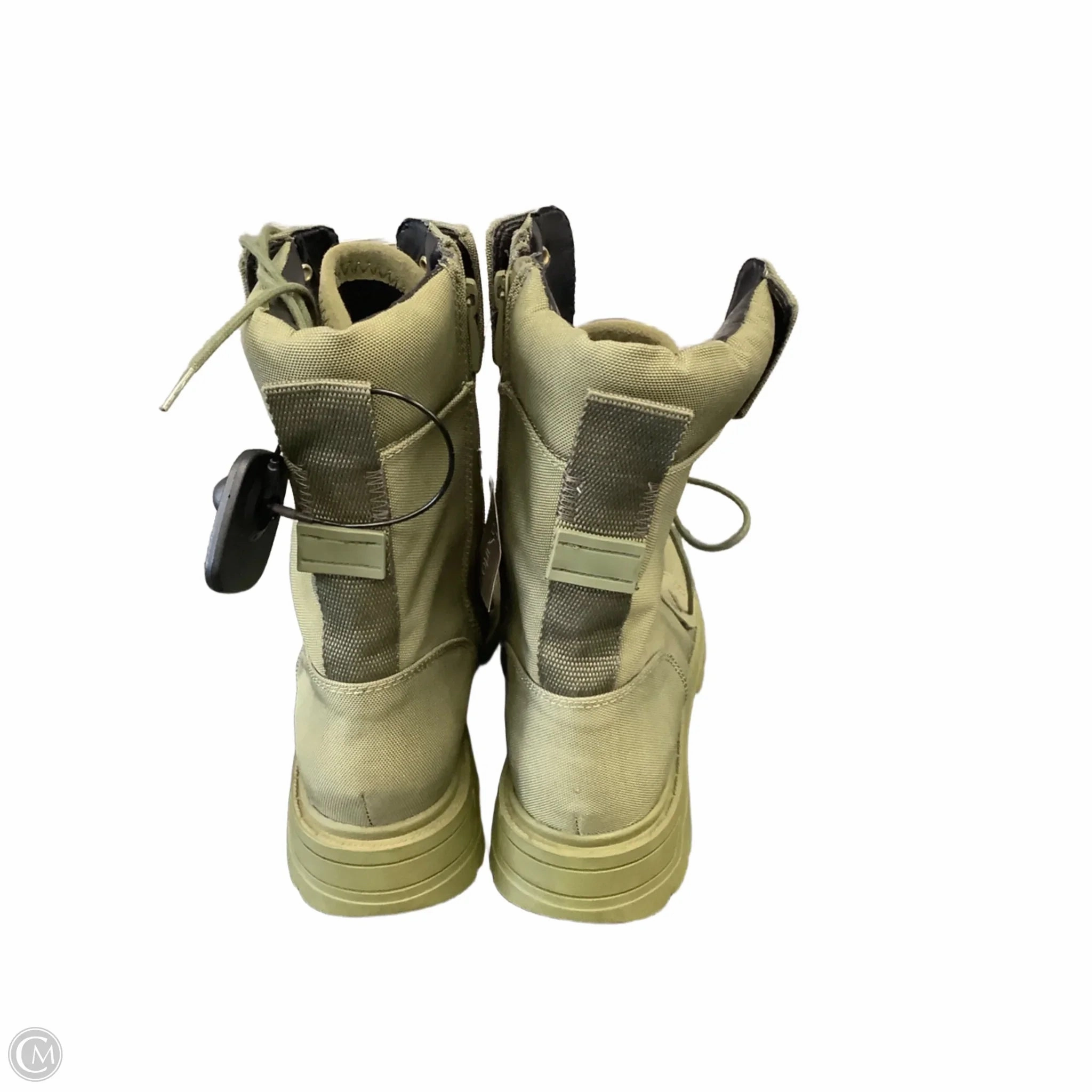 Boots Combat By Franco Sarto In Green, Size: 9