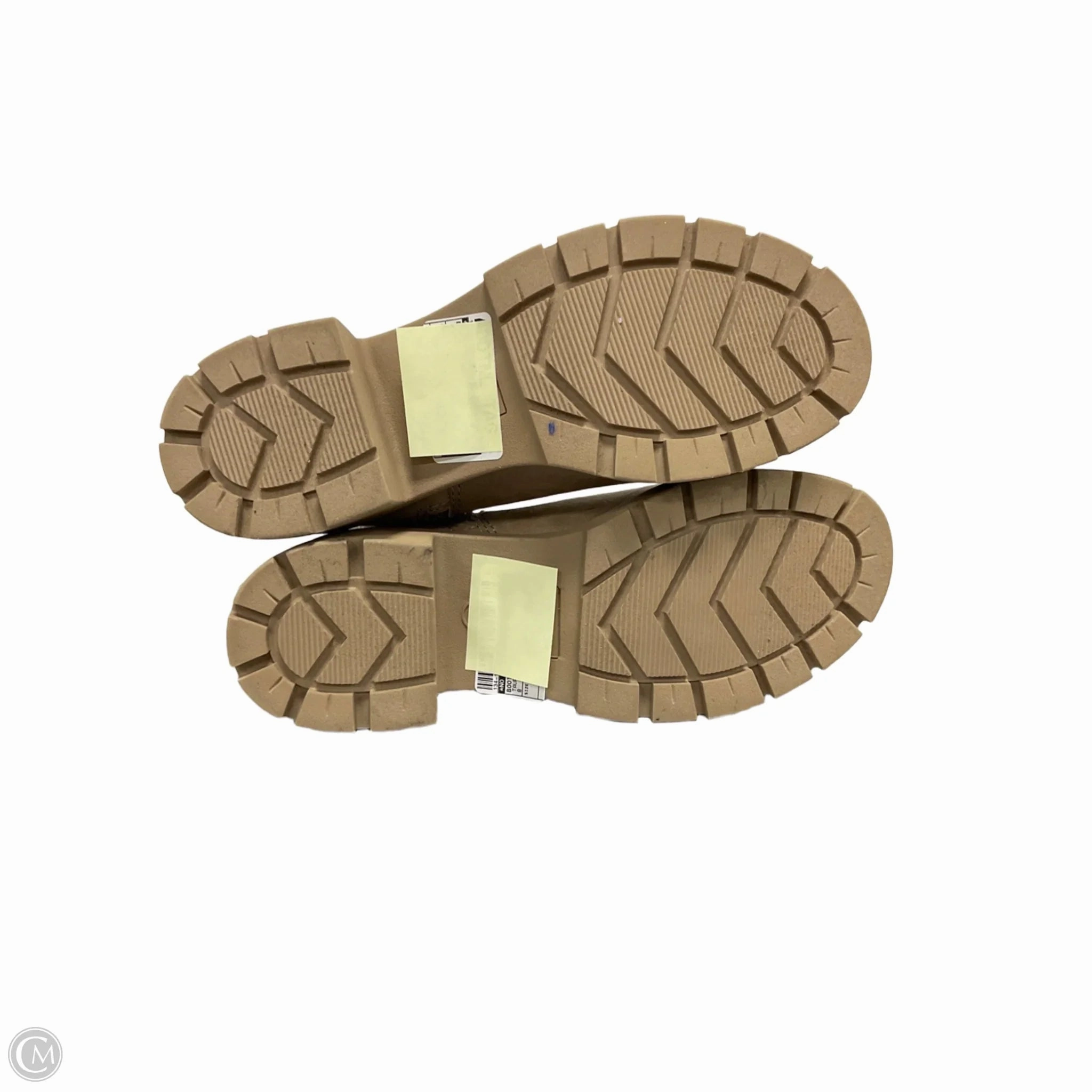 Boots Combat By No Boundaries In Taupe, Size: 8