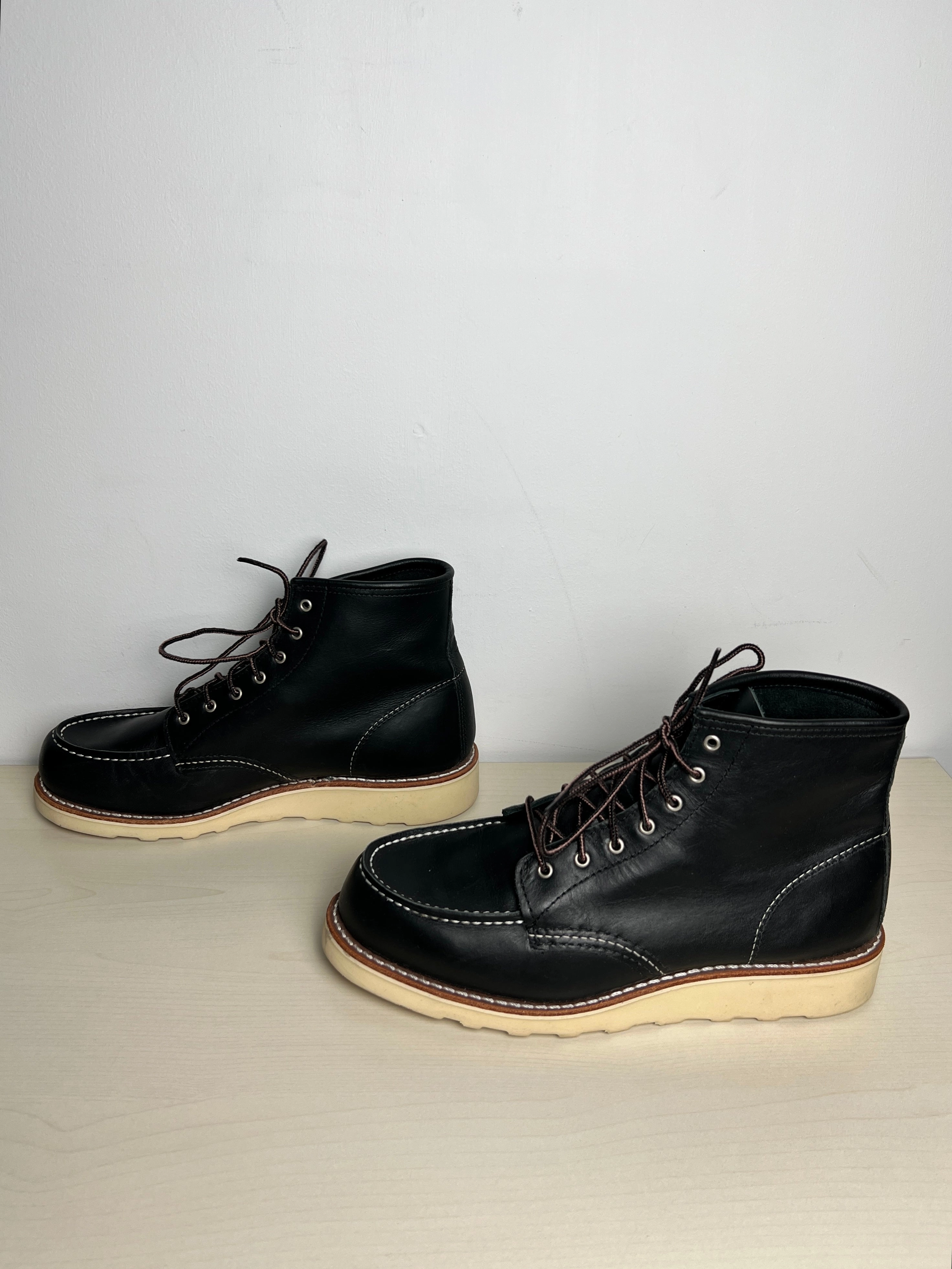 Boots Combat By RED WING SHOES In Black, Size: 9.5