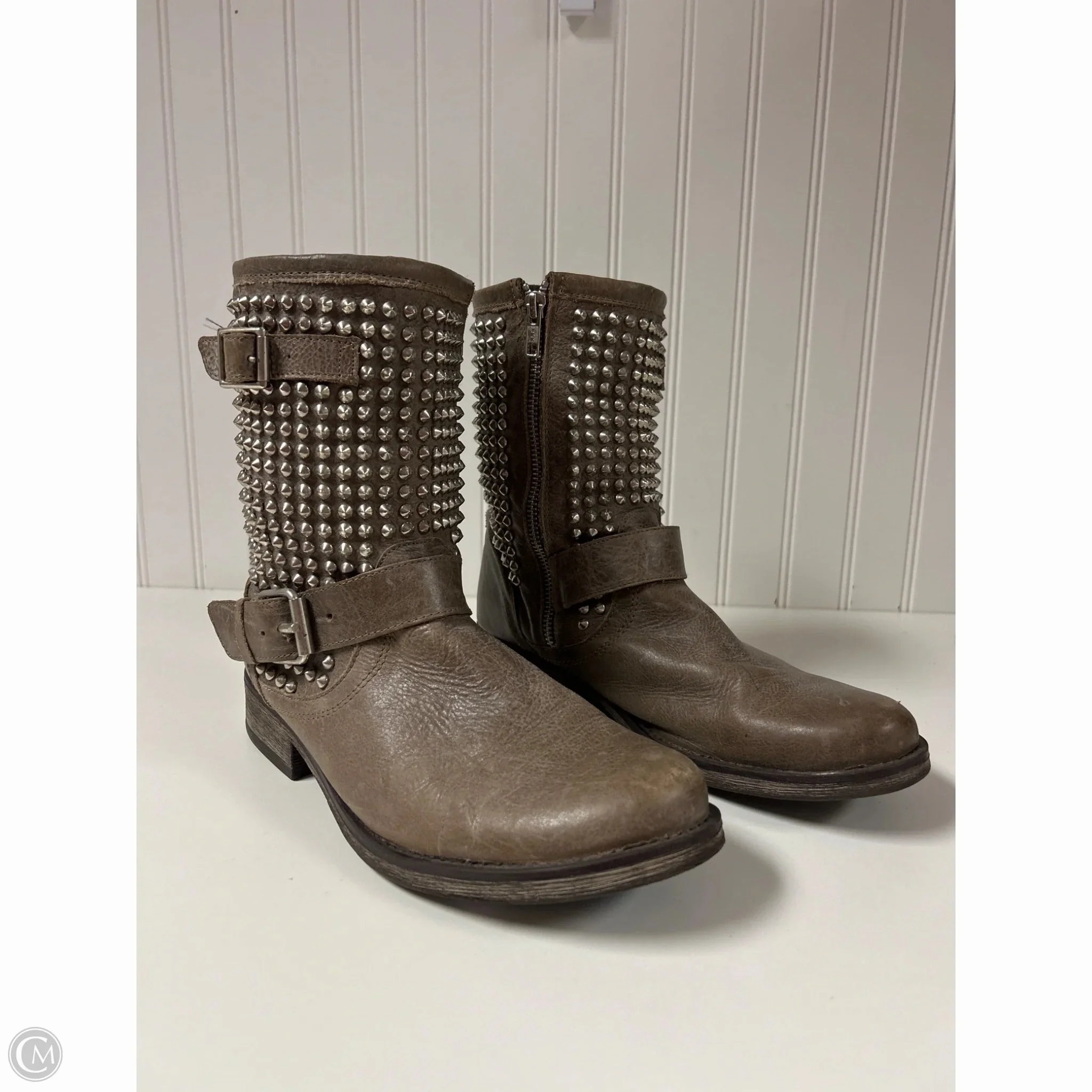 Boots Combat By Steve Madden In Brown, Size: 11