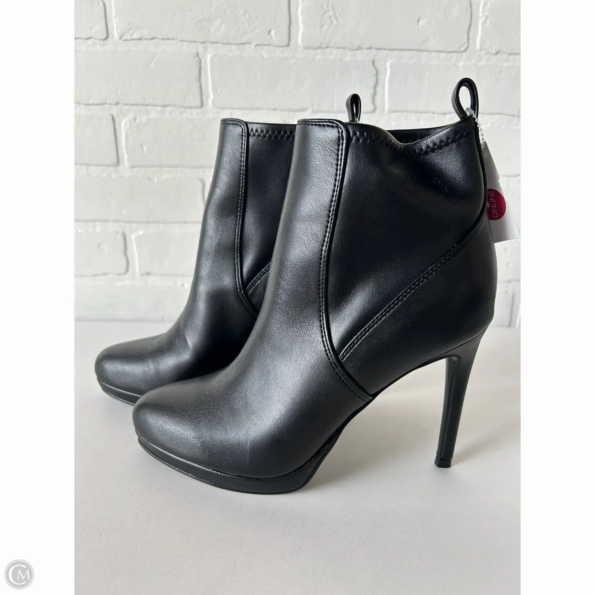 Boots Knee Flats By Charles By Charles David In Black, Size: 8