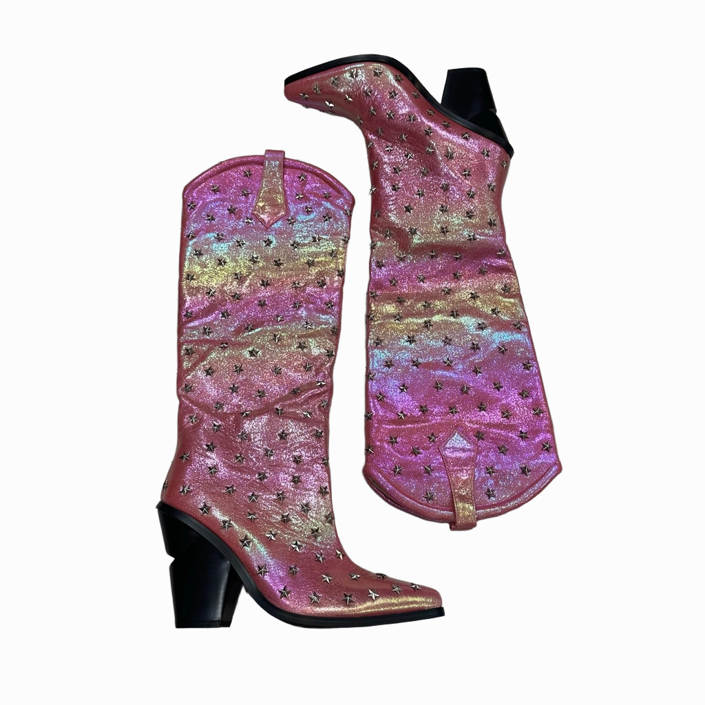 Boots Knee Heels By Cmc  Size: 9