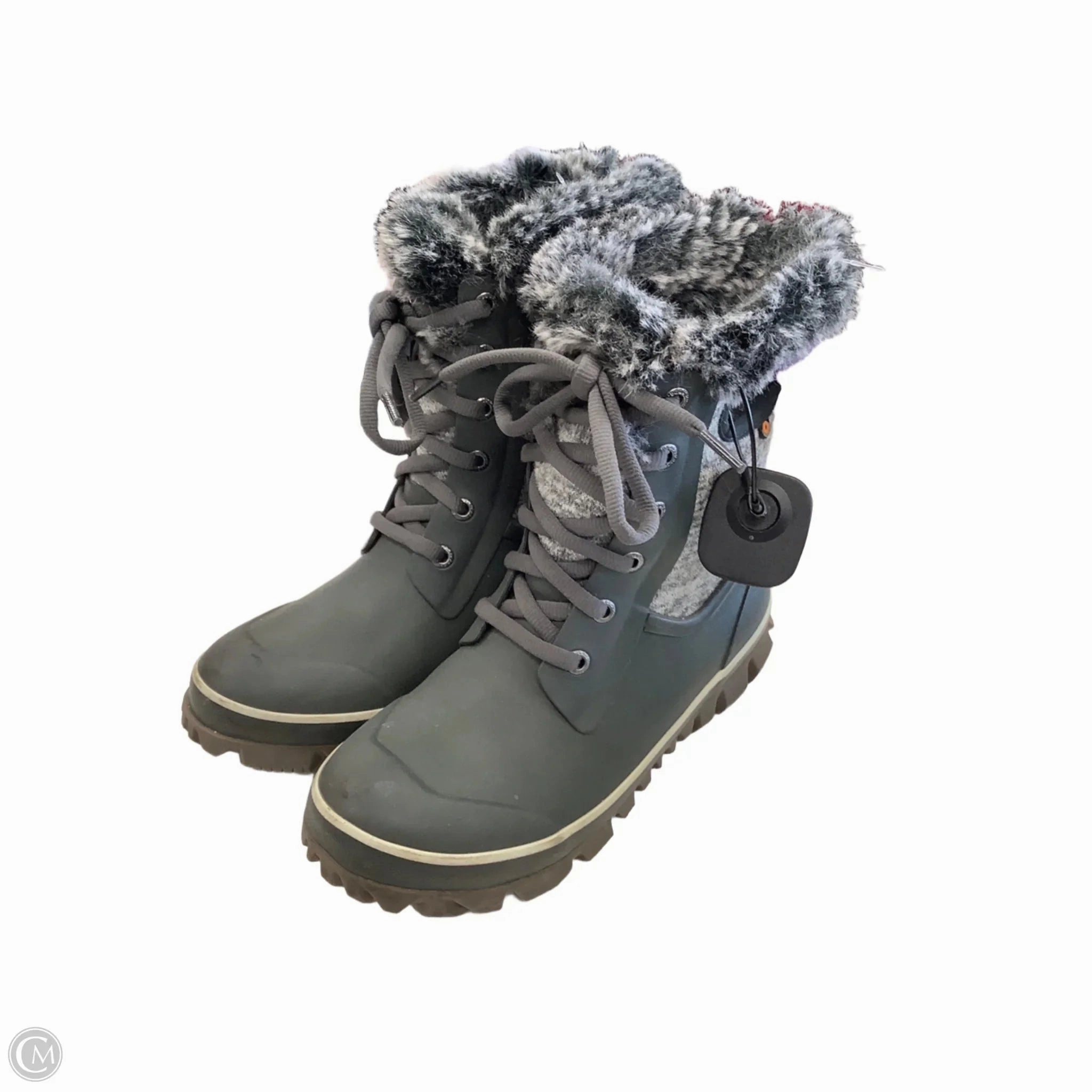 Boots Snow By Bogs In Grey, Size: 7