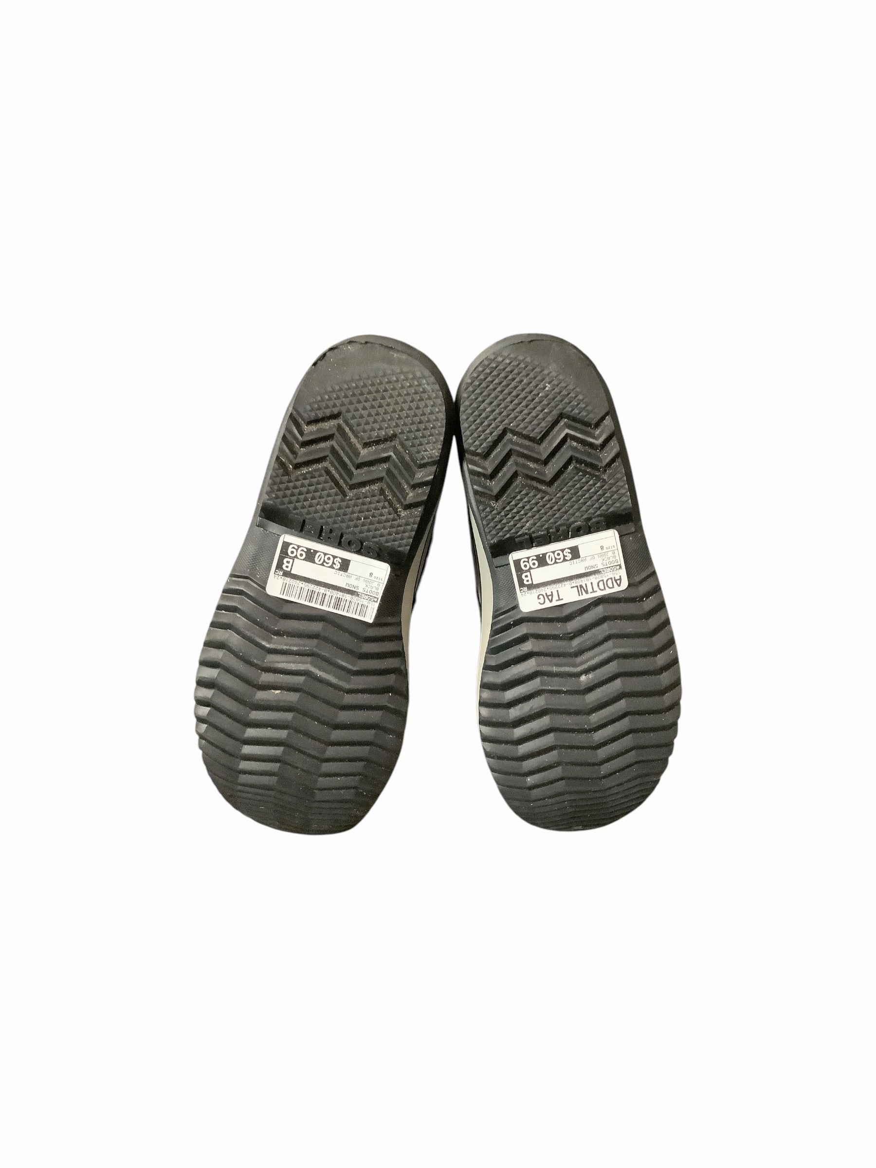 Boots Snow By Sorel In Black, Size: 8