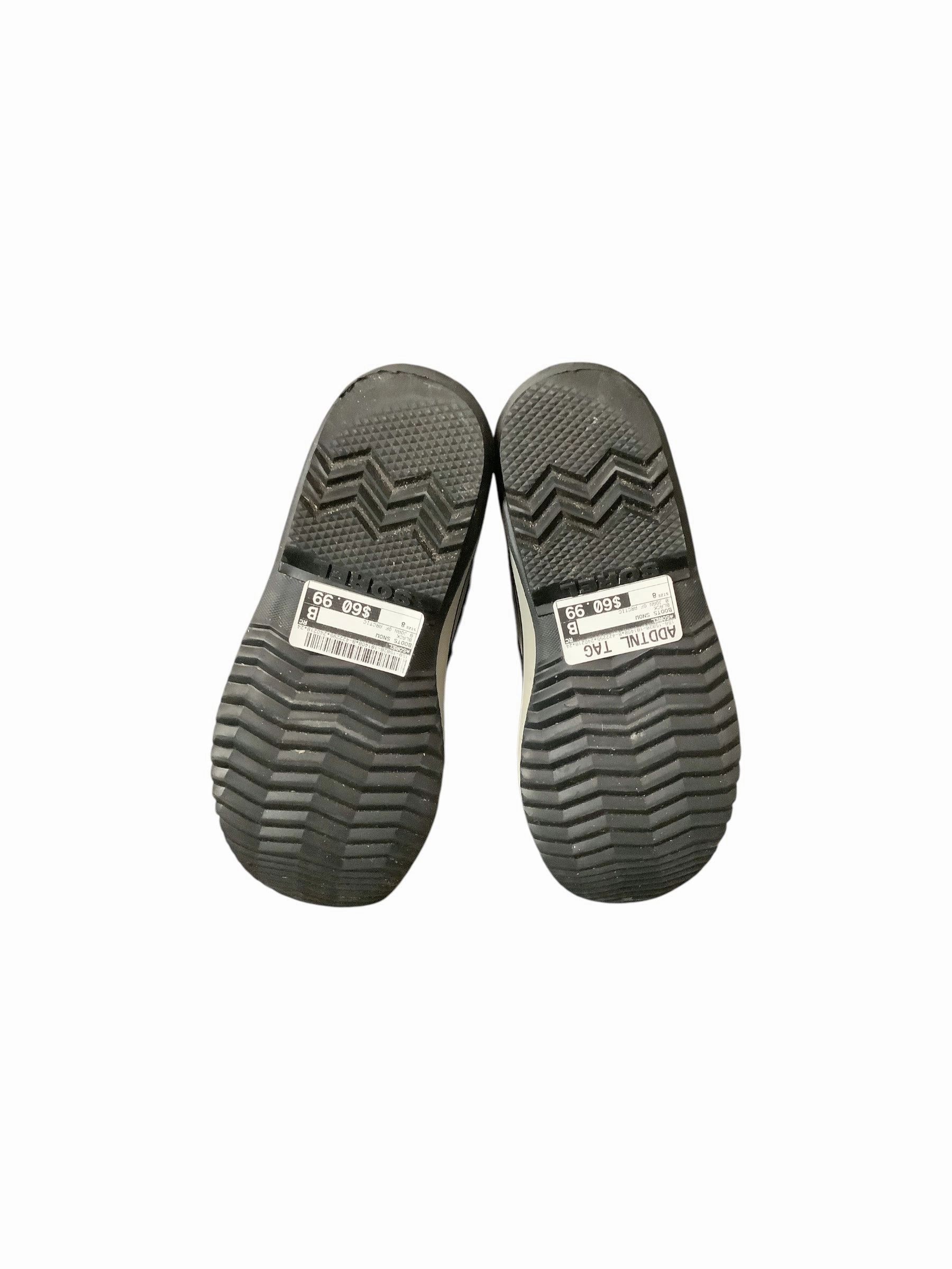 Boots Snow By Sorel In Black, Size: 8