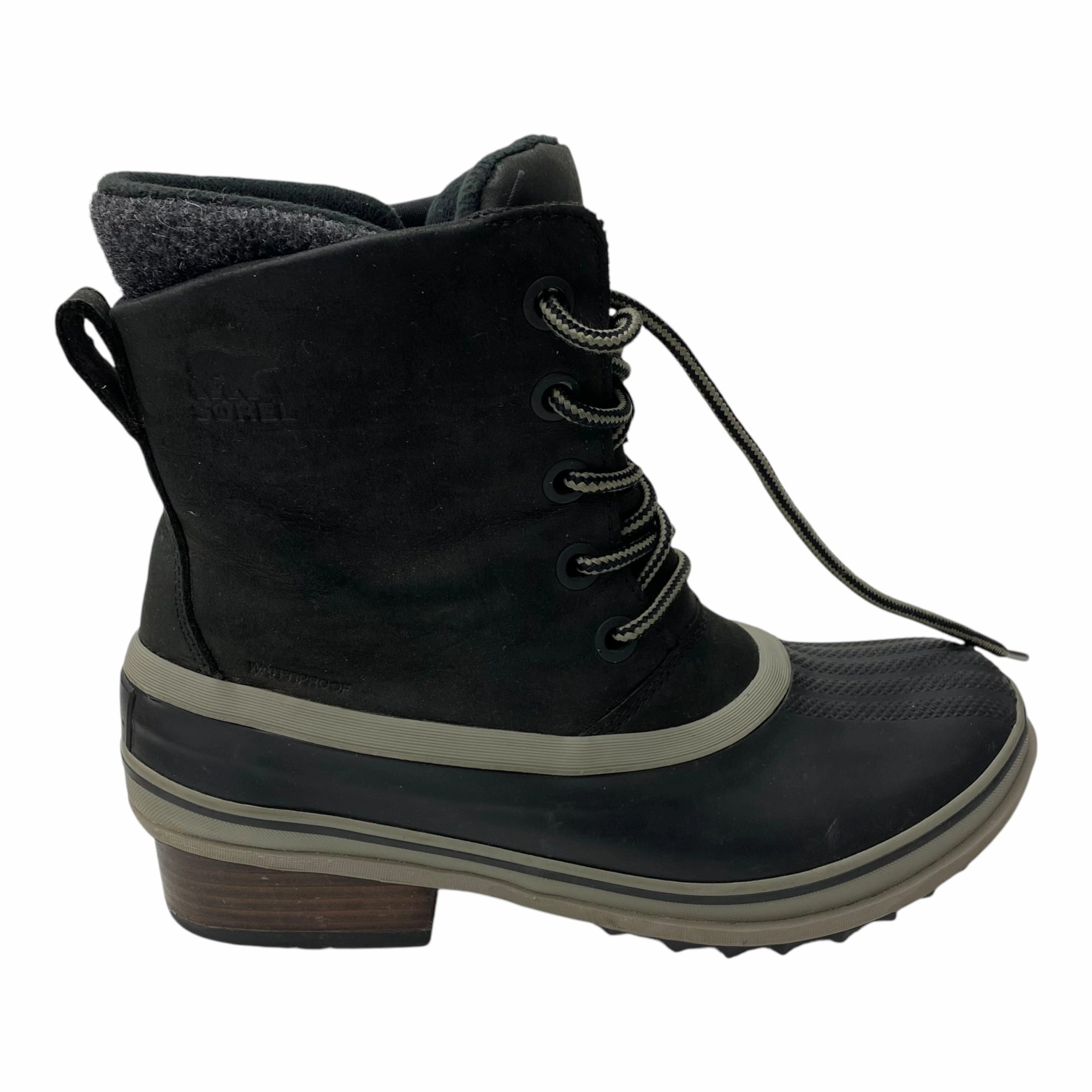 Boots Snow By Sorel In Black, Size:9