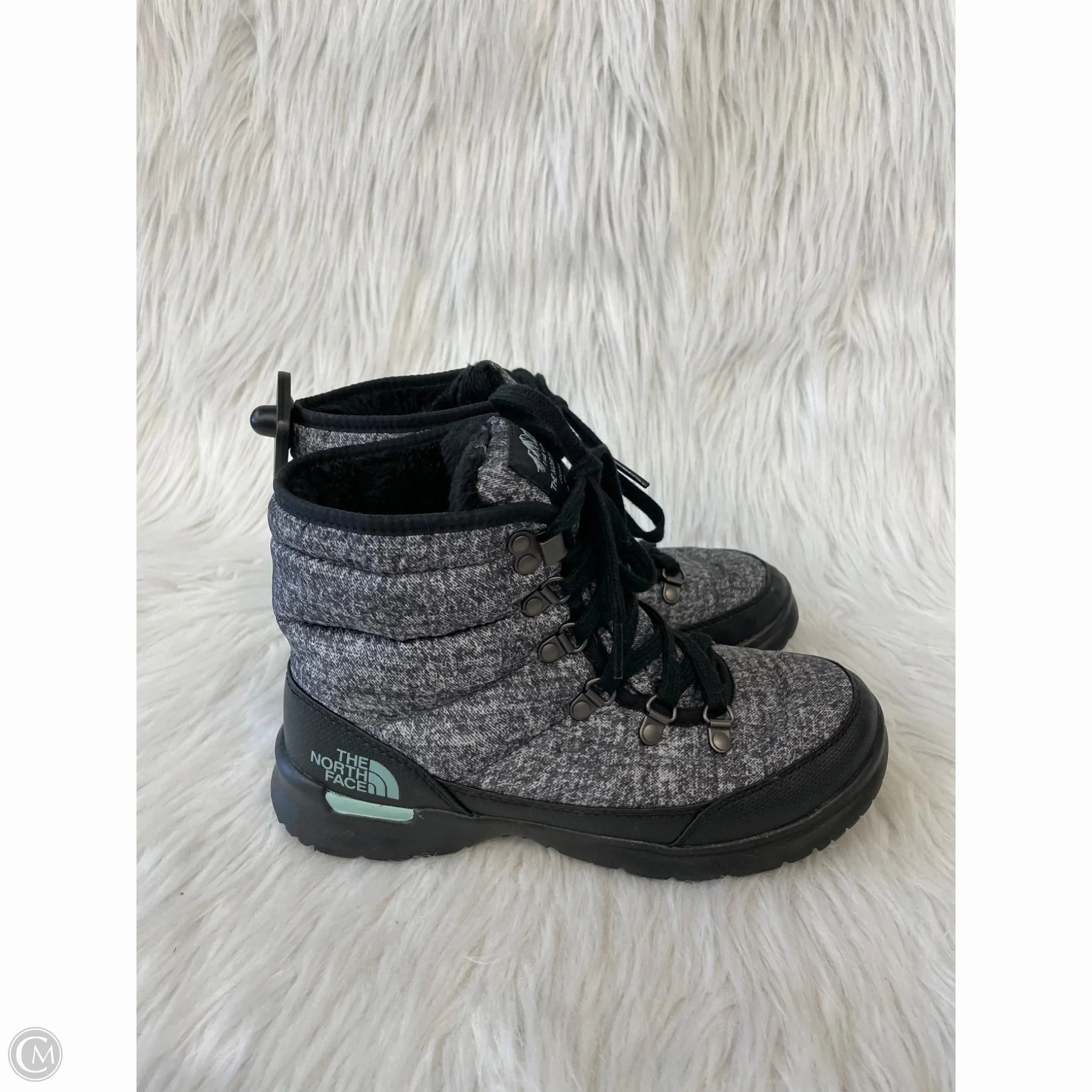 Boots Snow By The North Face In Black & Grey, Size: 6