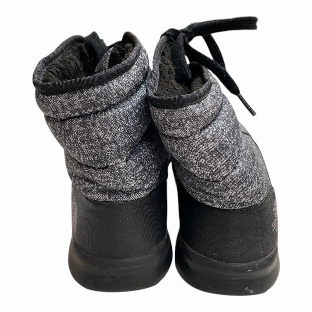 Boots Snow By The North Face In Black & Grey, Size: 8