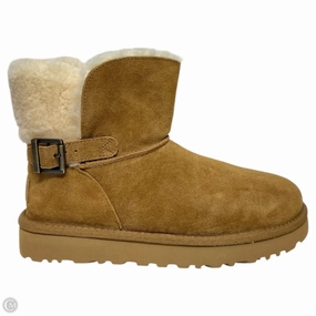 Boots Snow By Ugg In Brown & Cream, Size: 6