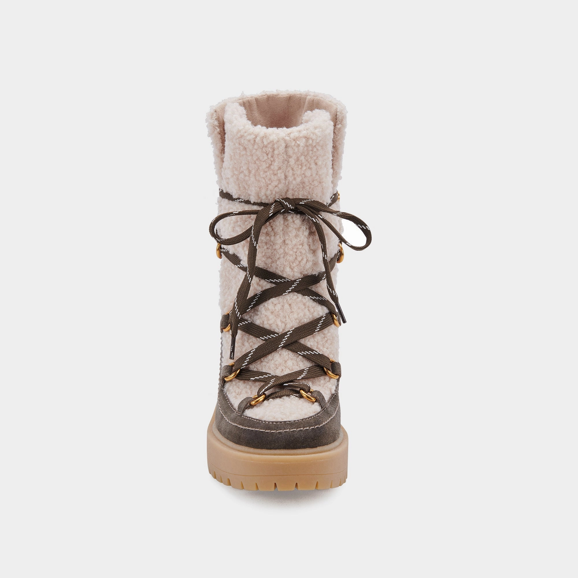CELTIC BOOTS OLIVE SUEDE - re:vita