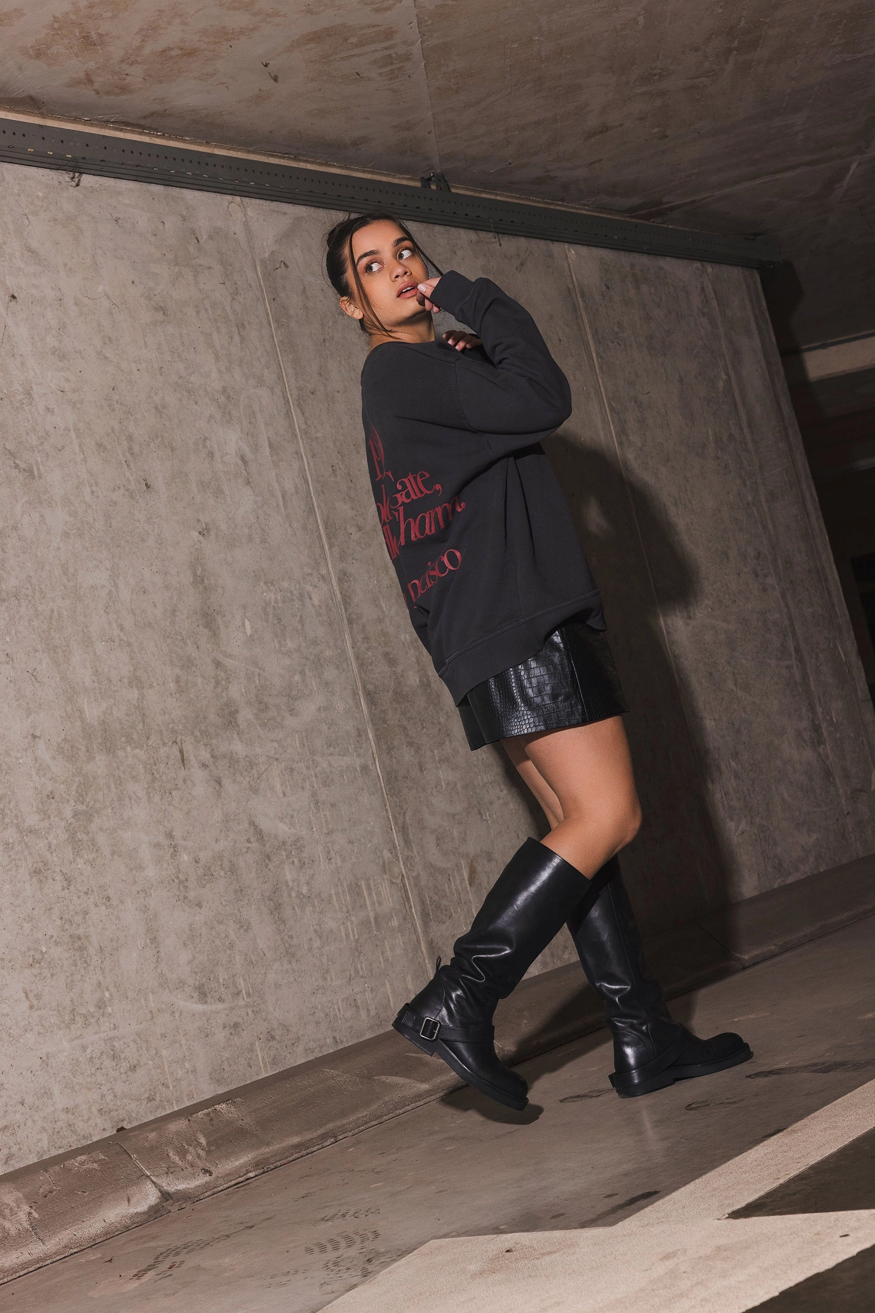 Cody Boot BLACK LEATHER