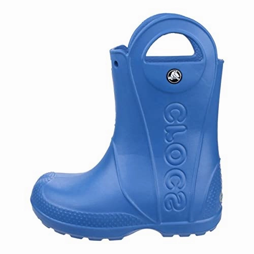 Crocs Handle It Rain Boot K. Unisex-Kinder Gummistiefel. Blau (Cerulean Blue 4o5). 23/24 EU
