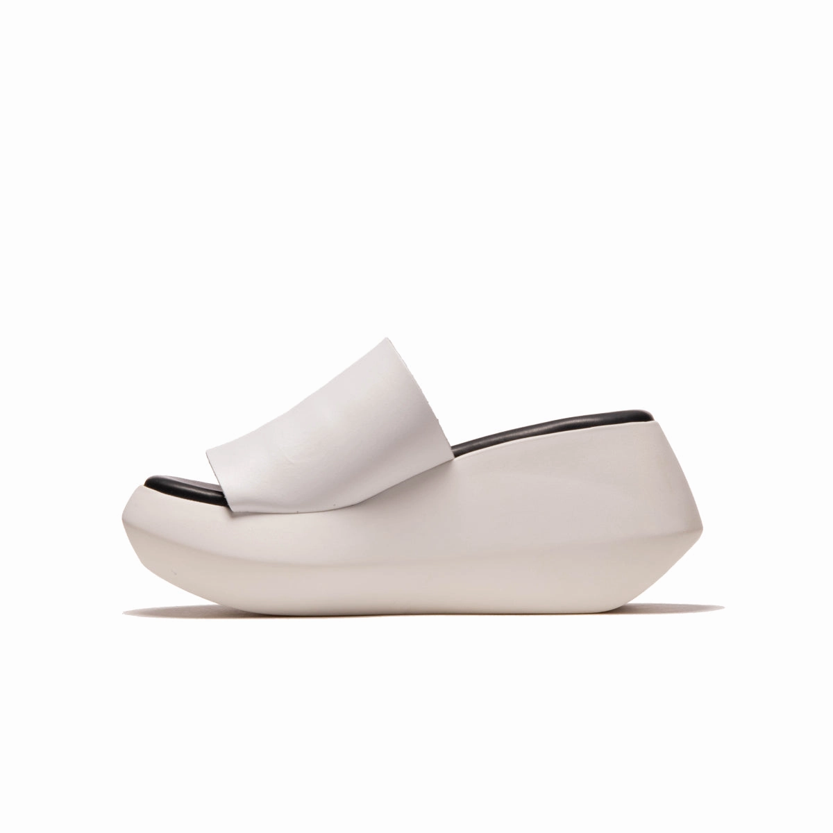 Dayo White Leather