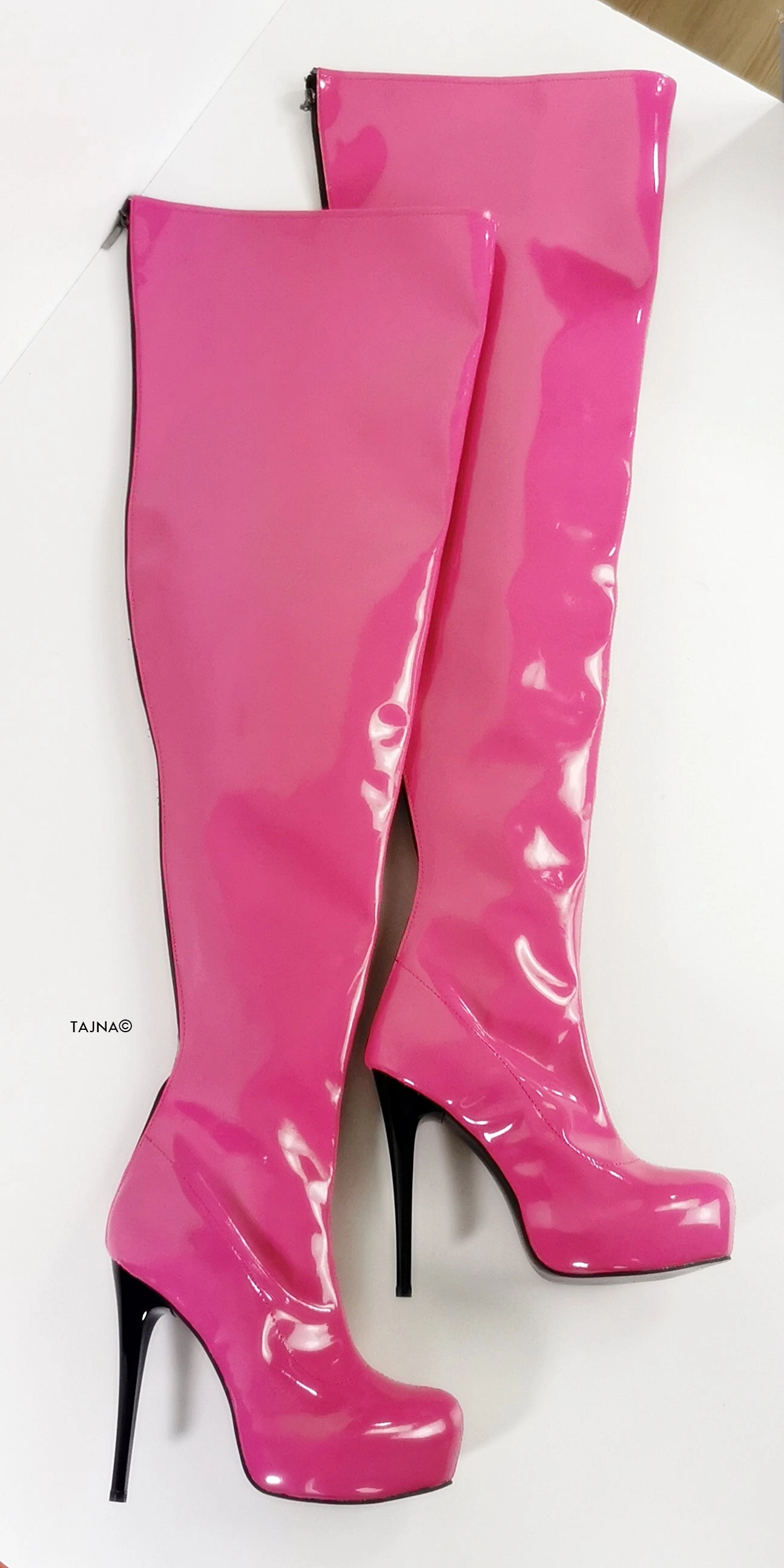 Doll Pink 70 to 100 cm Thigh High Boots