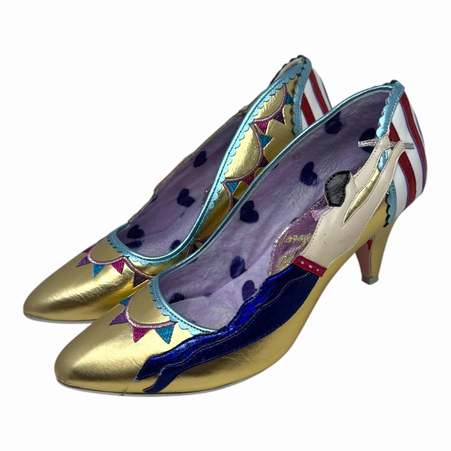 Easy Trapeezy Pumps By Irregular Choice  Size: US 11/EU 42