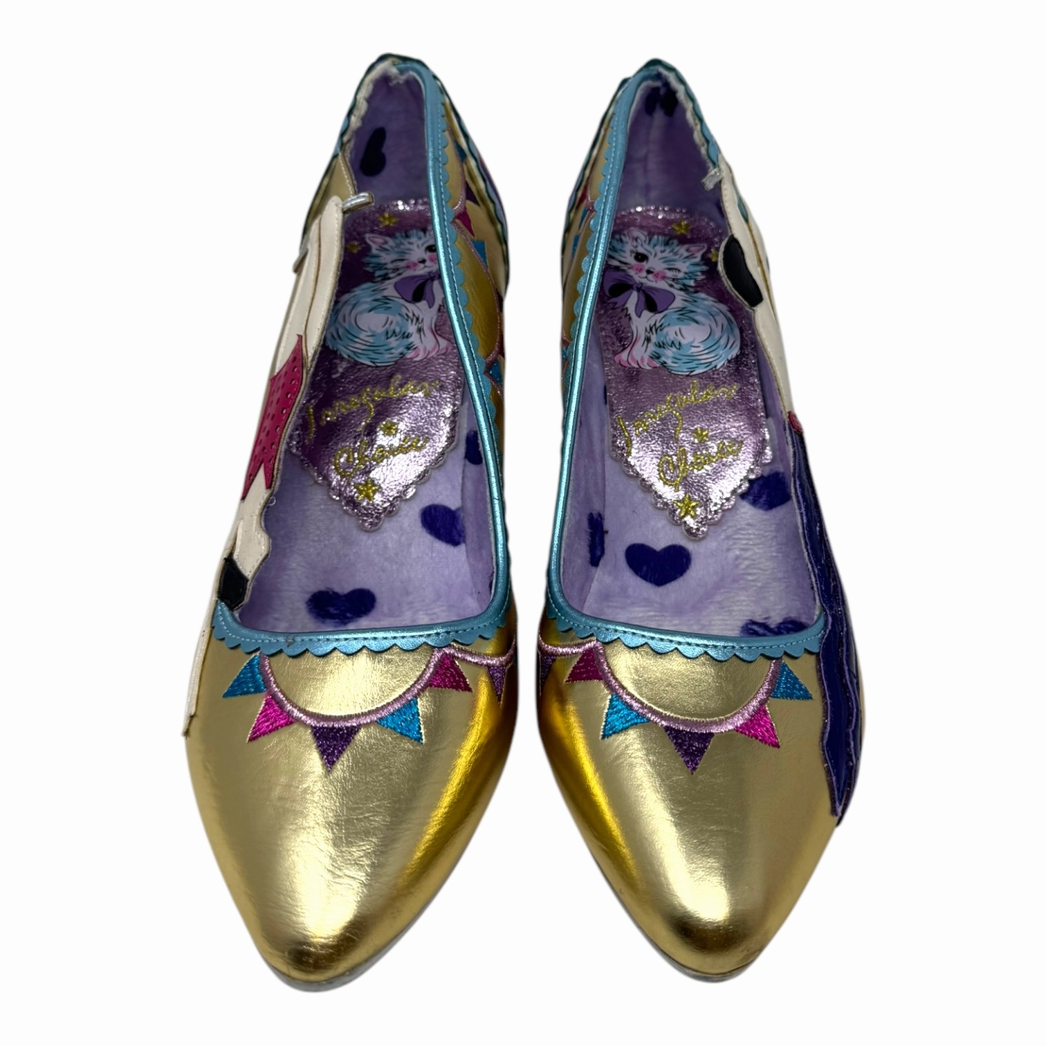 Easy Trapeezy Pumps By Irregular Choice  Size: US 11/EU 42