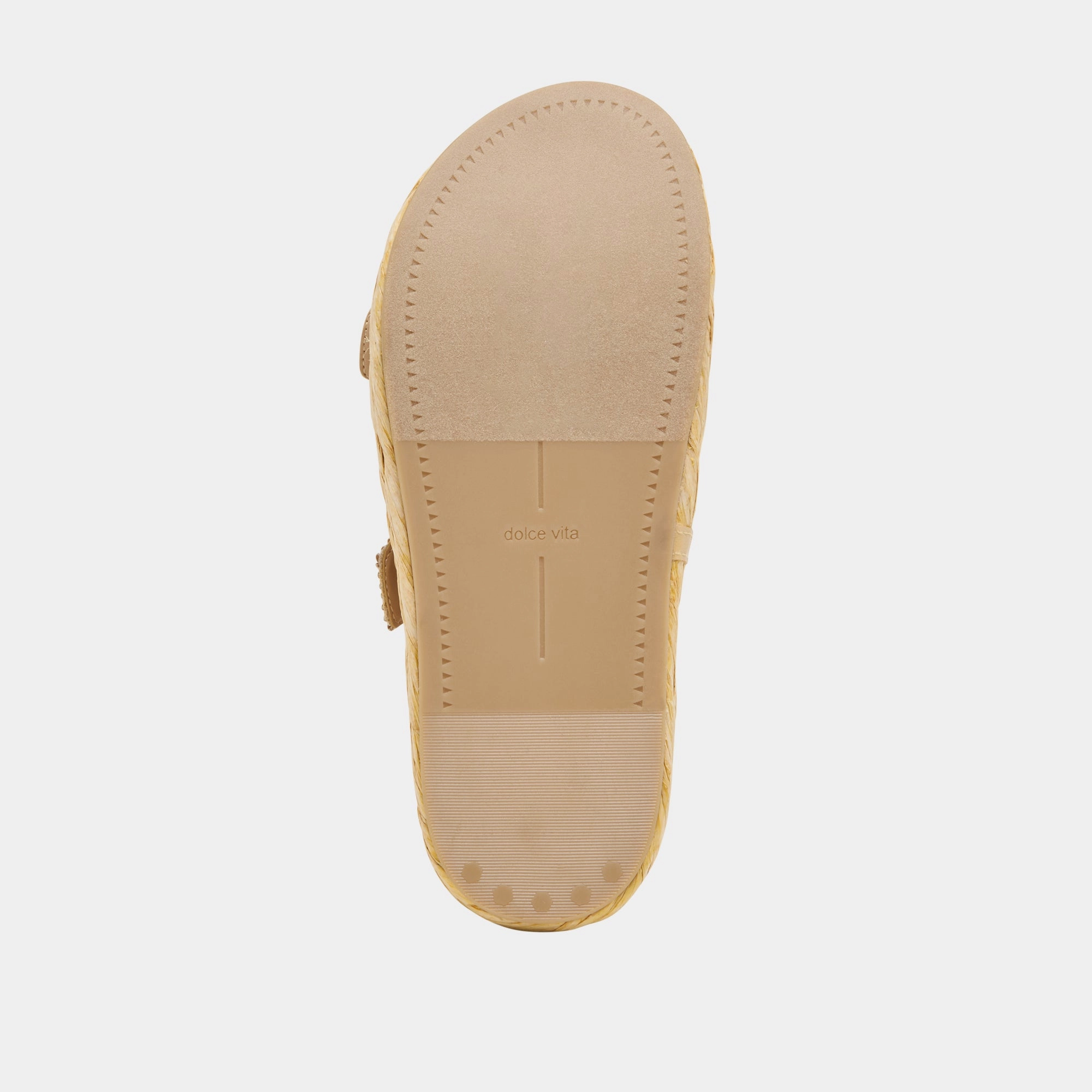 FALYN SANDALS BROWN NATURAL WOVEN RAFFIA