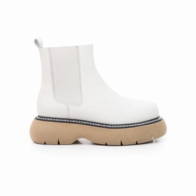 Filius Off White Leather