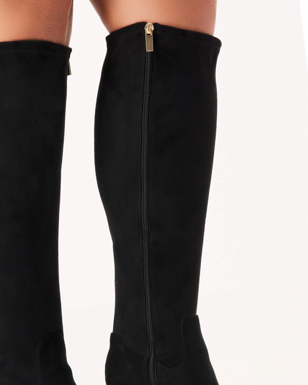 FREDDY CURVE - BLACK SUEDE