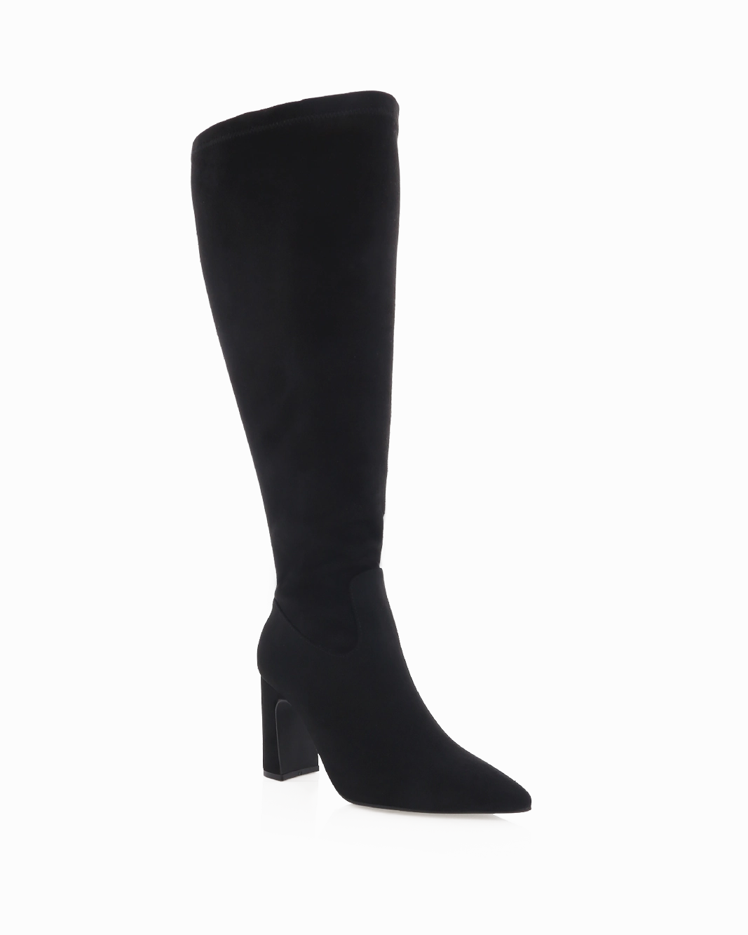 FREDDY CURVE - BLACK SUEDE
